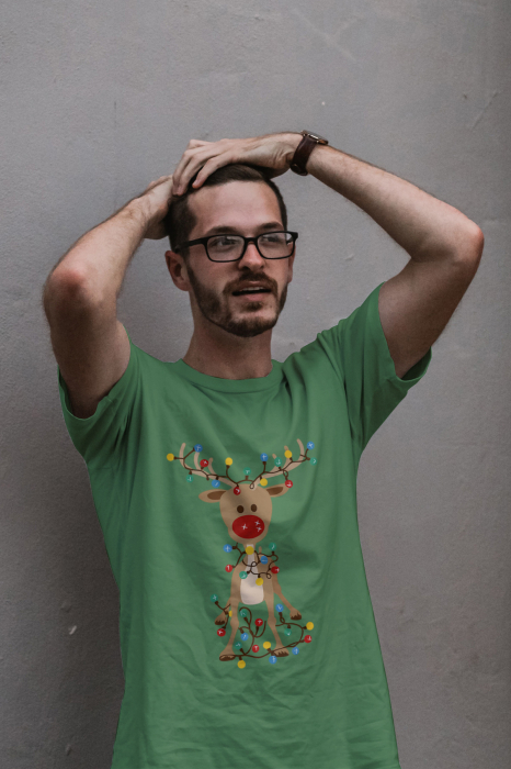 Tricou unisex 100% bumbac Colectia Christmas, sarbatori de Craciun [1]