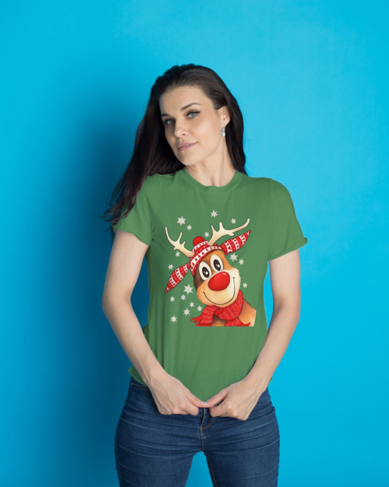 Tricou unisex 100% bumbac Colectia Christmas, sarbatori de Craciun [1]