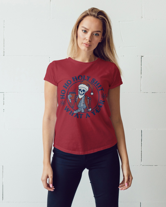 Tricou unisex 100% bumbac Colectia Christmas, sarbatori de Craciun [1]