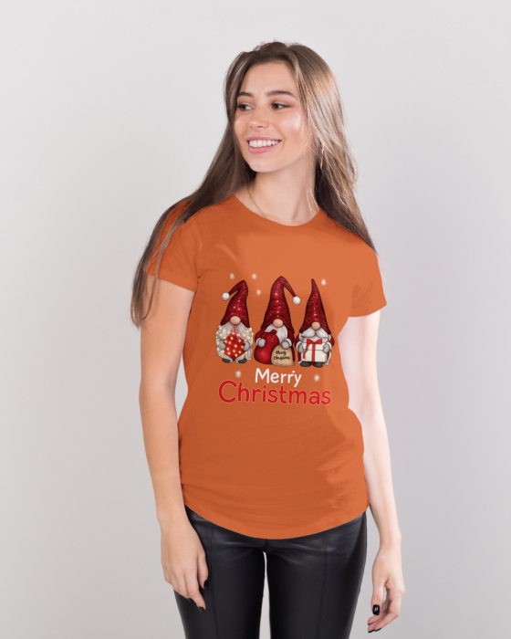 Tricou unisex 100% bumbac Colectia Christmas, sarbatori de Craciun [1]