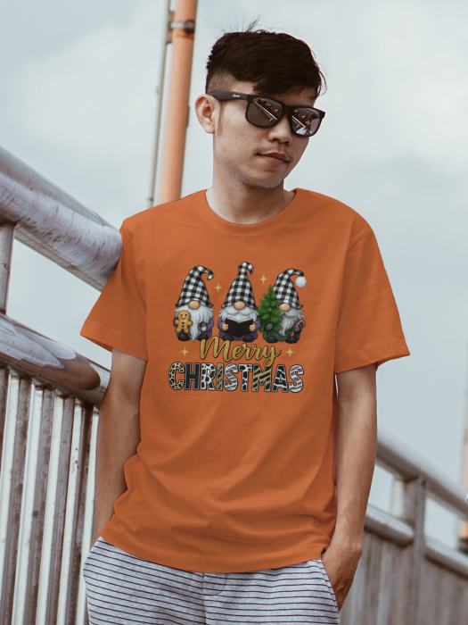 Tricou unisex 100% bumbac Colectia Christmas, sarbatori de Craciun [1]