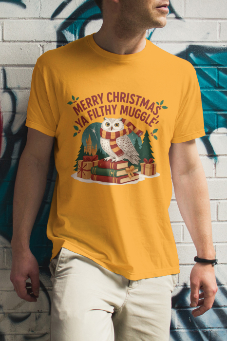 Tricou unisex 100% bumbac Colectia Christmas, sarbatori de Craciun [1]