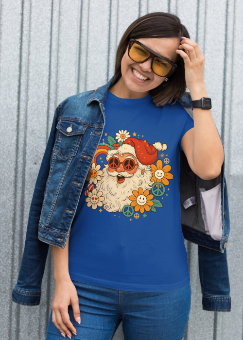 Tricou unisex 100% bumbac Colectia Christmas, sarbatori de Craciun [1]