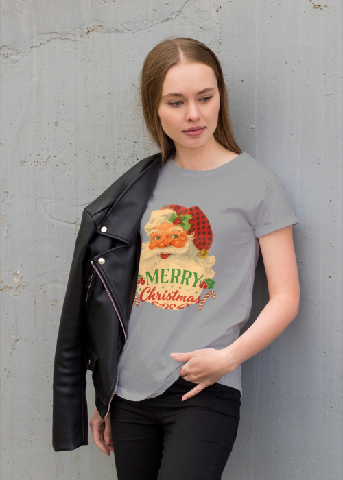 Tricou unisex 100% bumbac Colectia Christmas, sarbatori de Craciun [1]