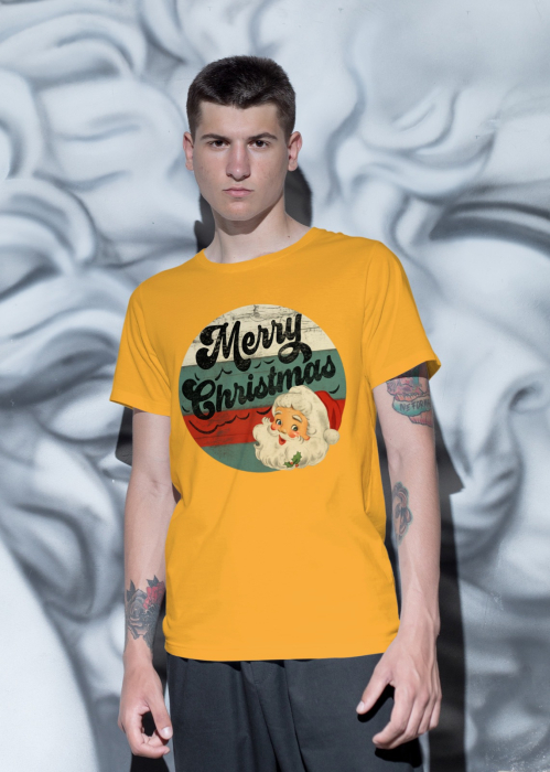 Tricou unisex 100% bumbac Colectia Christmas, sarbatori de Craciun [1]