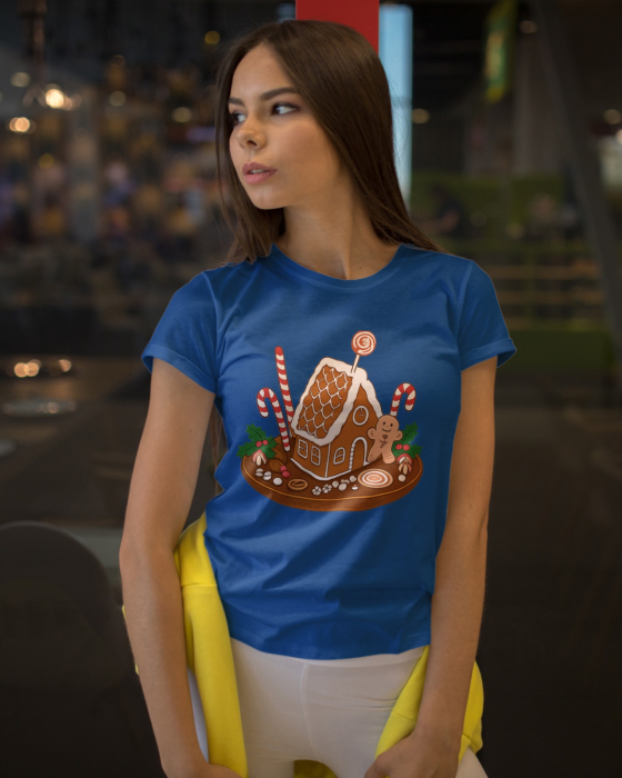 Tricou unisex 100% bumbac Colectia Christmas, sarbatori de Craciun [1]