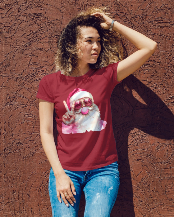 Tricou unisex 100% bumbac Colectia Christmas, sarbatori de Craciun [1]