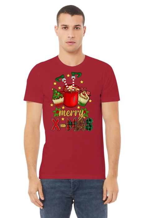 Tricou unisex 100% bumbac Colectia Christmas, sarbatori de Craciun [1]