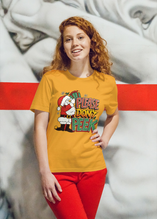 Tricou unisex 100% bumbac Colectia Christmas, sarbatori de Craciun [1]