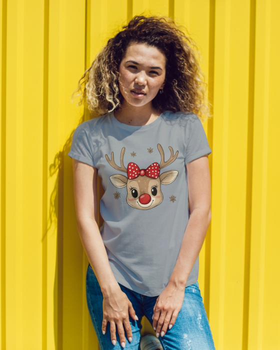 Tricou unisex 100% bumbac Colectia Christmas, sarbatori de Craciun [1]