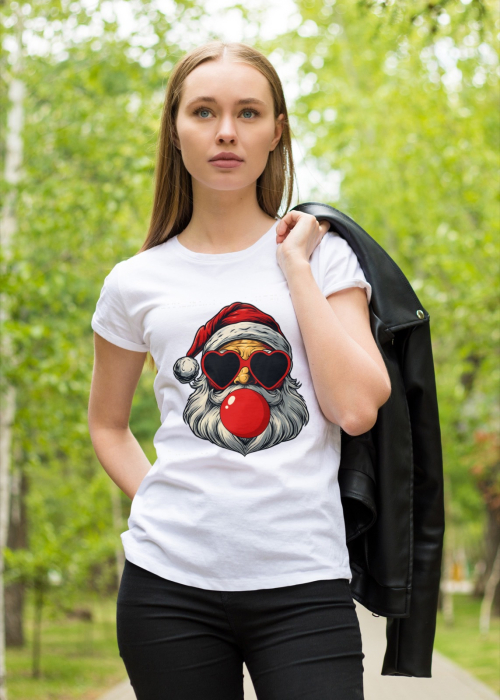 Tricou unisex 100% bumbac Colectia Christmas, sarbatori de Craciun [1]