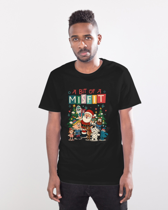 Tricou unisex 100% bumbac Colectia Christmas, sarbatori de Craciun [1]