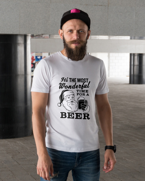 Tricou unisex 100% bumbac Colectia Christmas, sarbatori de Craciun [1]