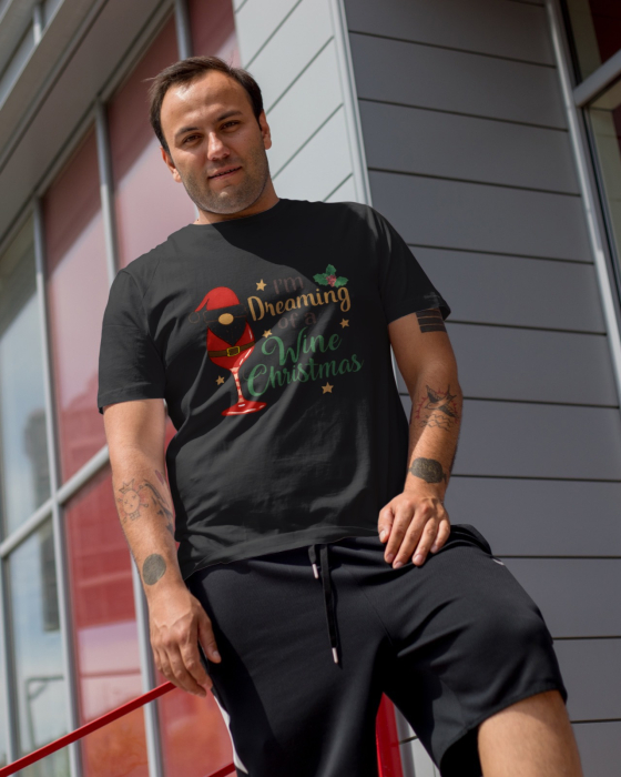 Tricou unisex 100% bumbac Colectia Christmas, sarbatori de Craciun [1]