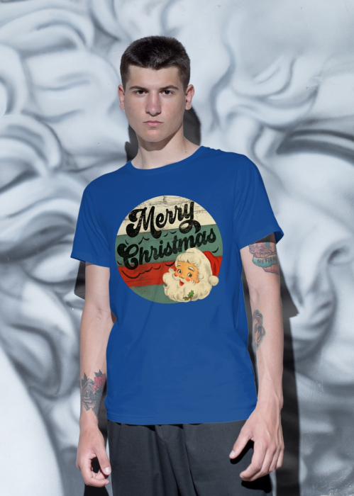 Tricou unisex 100% bumbac Colectia Christmas, sarbatori de Craciun [1]