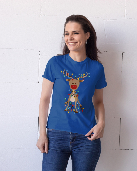 Tricou unisex 100% bumbac Colectia Christmas, sarbatori de Craciun [6]