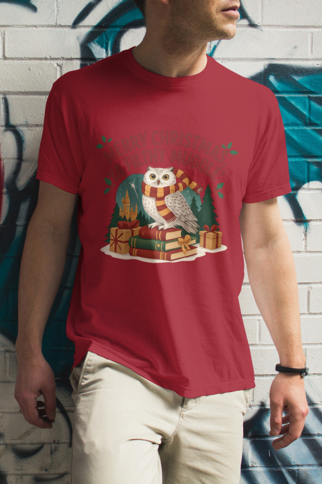 Tricou unisex 100% bumbac Colectia Christmas, sarbatori de Craciun [1]