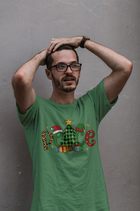 Tricou unisex 100% bumbac Colectia Christmas, sarbatori de Craciun [1]