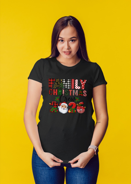 Tricou unisex 100% bumbac Colectia Christmas, sarbatori de Craciun [1]