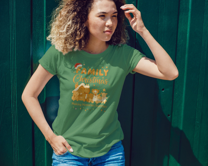 Tricou unisex 100% bumbac Colectia Christmas, sarbatori de Craciun [1]