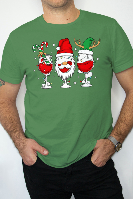 Tricou unisex 100% bumbac Colectia Christmas, sarbatori de Craciun [1]