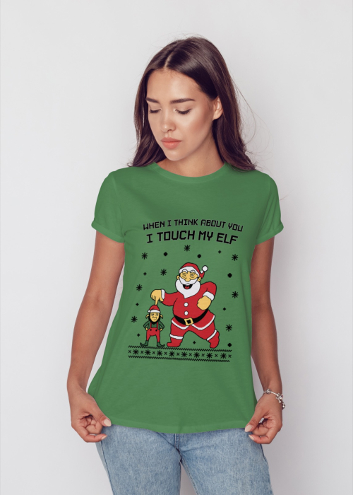 Tricou unisex 100% bumbac Colectia Christmas, sarbatori de Craciun [1]