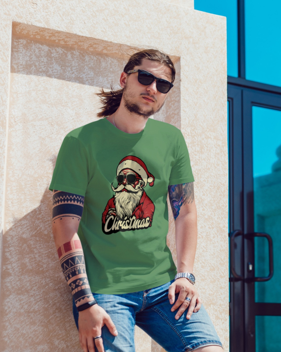 Tricou unisex 100% bumbac Colectia Christmas, sarbatori de Craciun [1]