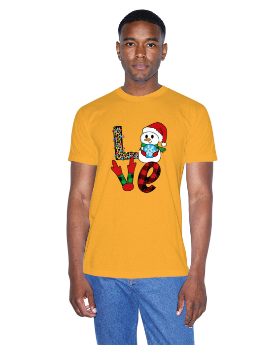 Tricou unisex 100% bumbac Colectia Christmas, sarbatori de Craciun [1]