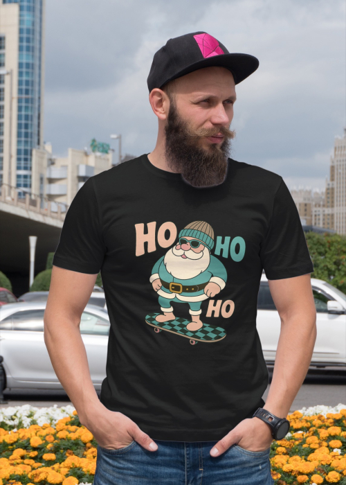 Tricou unisex 100% bumbac Colectia Christmas, sarbatori de Craciun [1]