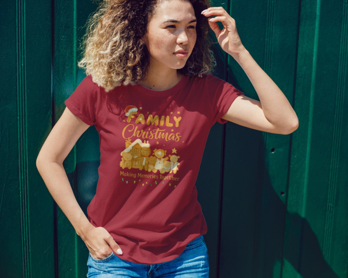 Tricou unisex 100% bumbac Colectia Christmas, sarbatori de Craciun [1]