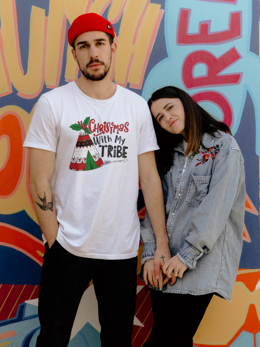 Tricou unisex 100% bumbac Colectia Christmas, sarbatori de Craciun [1]