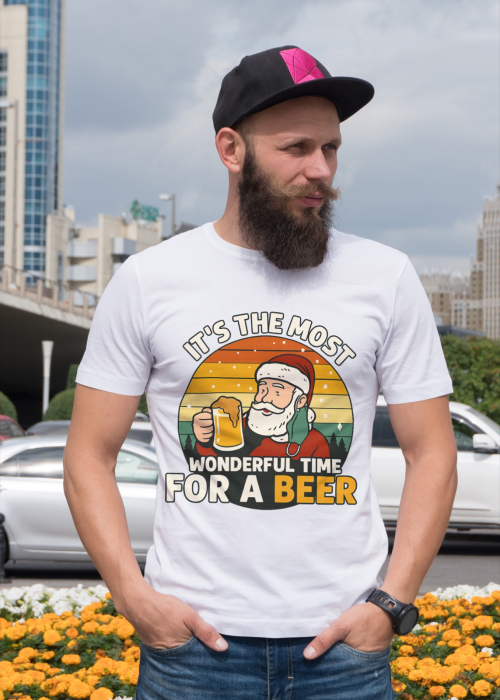 Tricou unisex 100% bumbac Colectia Christmas, sarbatori de Craciun [1]