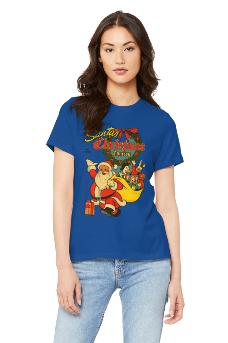 Tricou unisex 100% bumbac Colectia Christmas, sarbatori de Craciun [1]