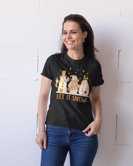 Tricou unisex 100% bumbac Colectia Christmas, sarbatori de Craciun [1]