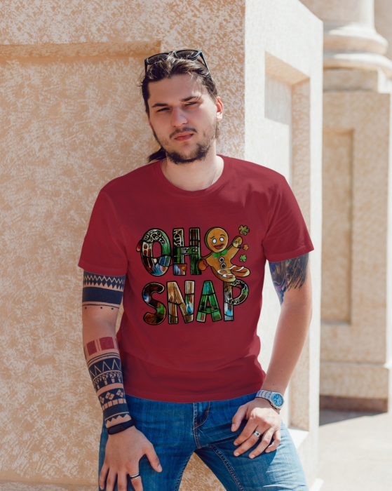 Tricou unisex 100% bumbac Colectia Christmas, sarbatori de Craciun [1]