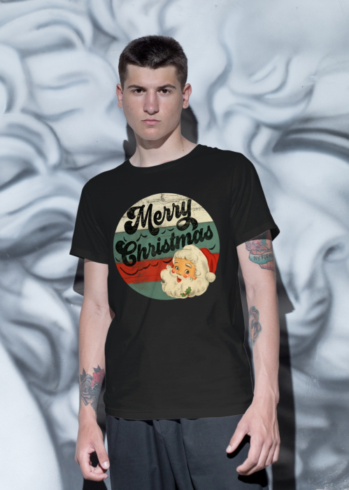 Tricou unisex 100% bumbac Colectia Christmas, sarbatori de Craciun [1]