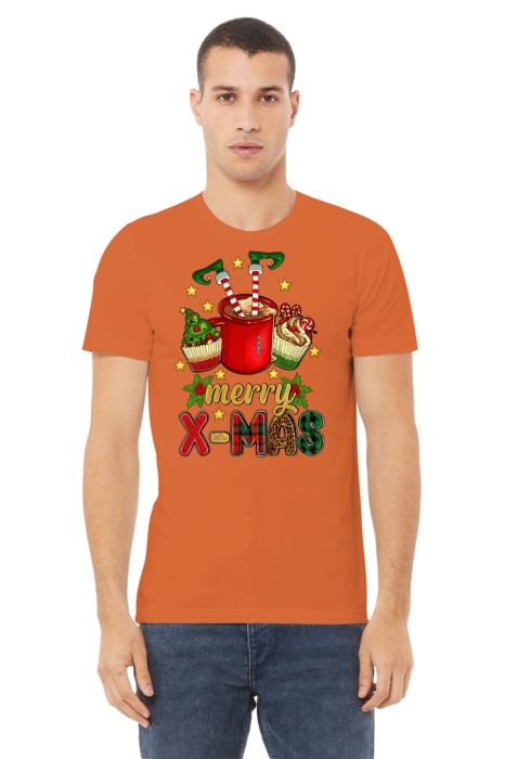 Tricou unisex 100% bumbac Colectia Christmas, sarbatori de Craciun [1]