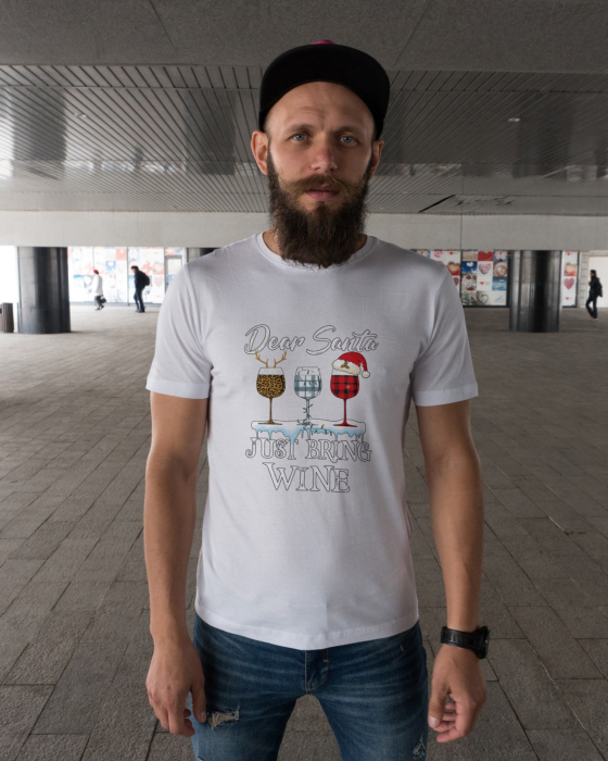 Tricou unisex 100% bumbac Colectia Christmas, sarbatori de Craciun [1]