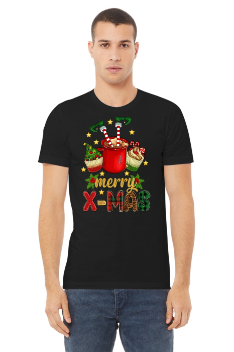 Tricou unisex 100% bumbac Colectia Christmas, sarbatori de Craciun [1]