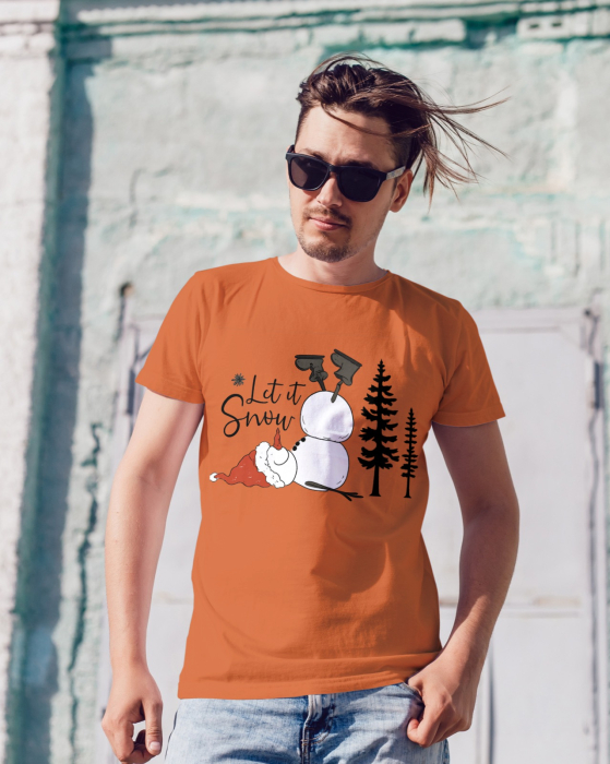 Tricou unisex 100% bumbac Colectia Christmas, sarbatori de Craciun [1]