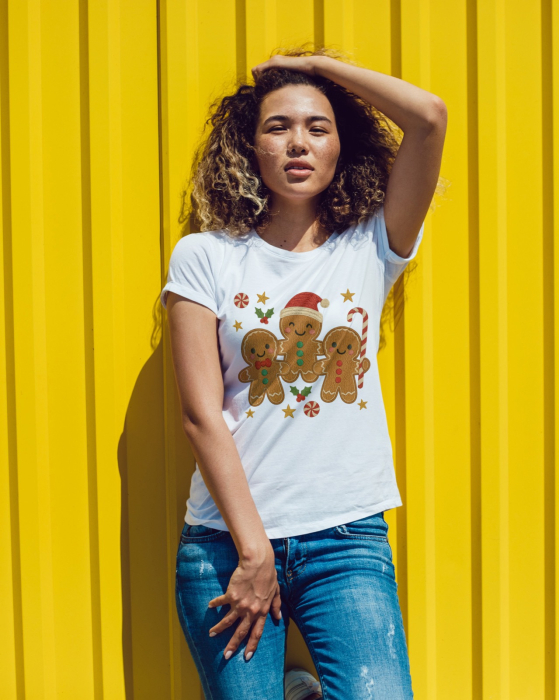 Tricou unisex 100% bumbac Colectia Christmas, sarbatori de Craciun [1]