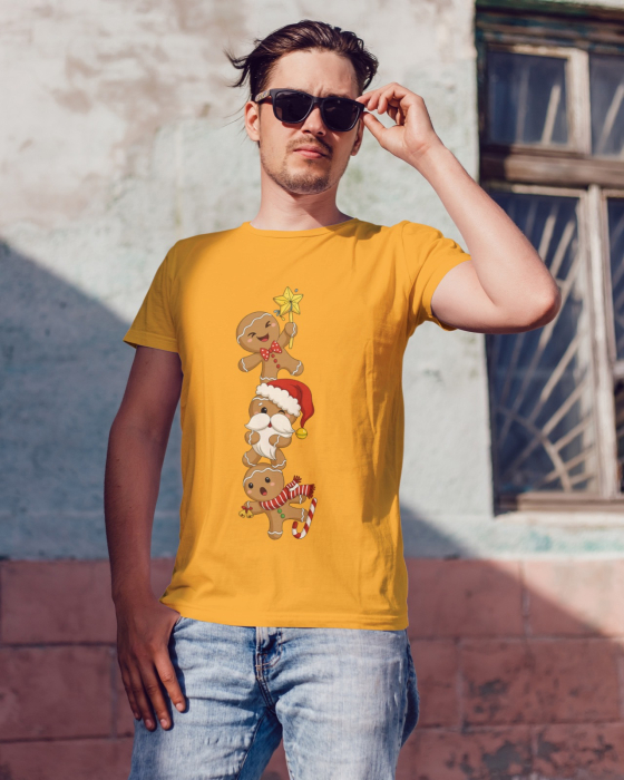 Tricou unisex 100% bumbac Colectia Christmas, sarbatori de Craciun [1]