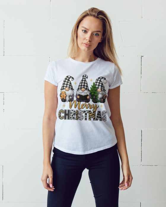 Tricou unisex 100% bumbac Colectia Christmas, sarbatori de Craciun [1]