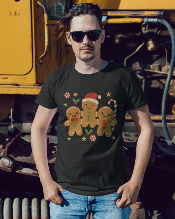 Tricou unisex 100% bumbac Colectia Christmas, sarbatori de Craciun [1]