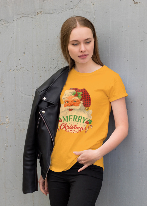 Tricou unisex 100% bumbac Colectia Christmas, sarbatori de Craciun [1]