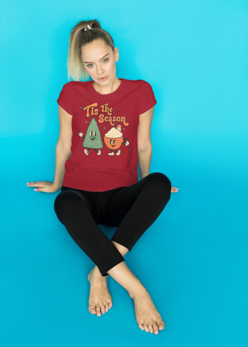 Tricou unisex 100% bumbac Colectia Christmas, sarbatori de Craciun [1]