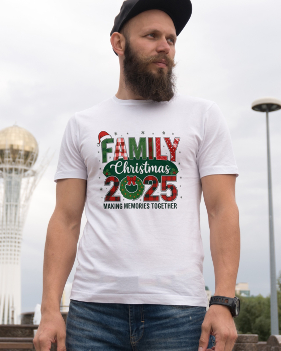 Tricou unisex 100% bumbac Colectia Christmas, sarbatori de Craciun [1]