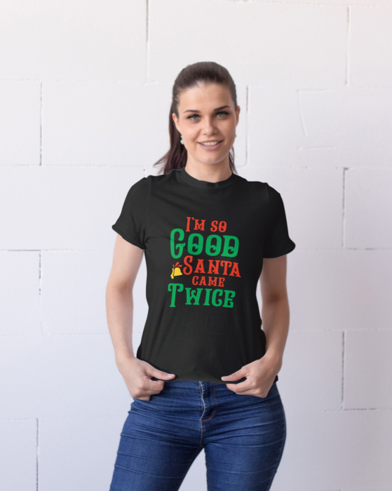 Tricou unisex 100% bumbac Colectia Christmas, sarbatori de Craciun [1]