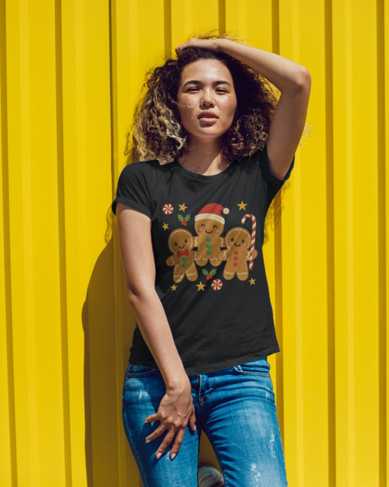 Tricou unisex 100% bumbac Colectia Christmas, sarbatori de Craciun [1]