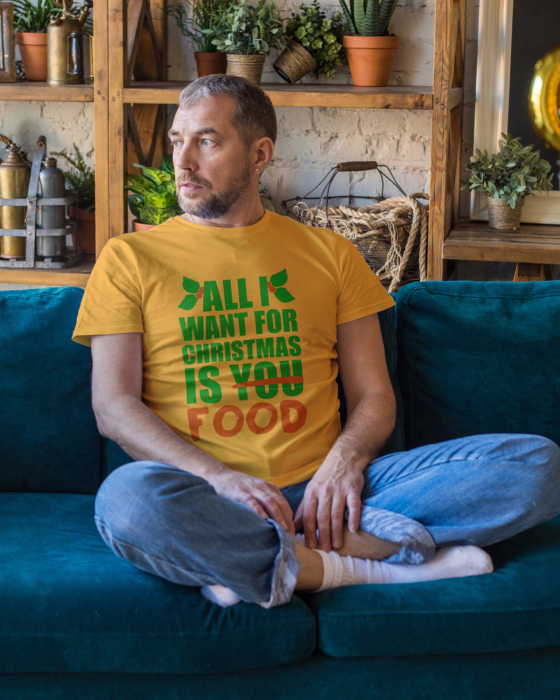 Tricou unisex 100% bumbac Colectia Christmas, sarbatori de Craciun [1]